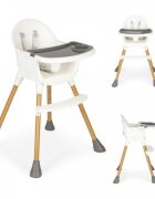 Ecotoys Scaun de masa pentru copii HA-042 alb