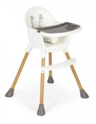Ecotoys Scaun de masa pentru copii HA-042 alb