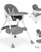 Ecotoys Scaun de masa pentru copii HC521 Gri