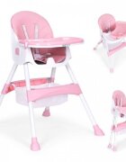 Ecotoys Scaun de masa pentru copii HC521 Roz