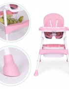 Ecotoys Scaun de masa pentru copii HC521 Roz