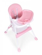 Ecotoys Scaun de masa pentru copii HC521 Roz