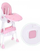 Ecotoys Scaun de masa pentru copii HC521 Roz