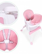 Ecotoys Scaun de masa pentru copii HC521 Roz