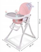 Ecotoys Scaun de masa Roz