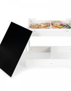 Ecotoys Set de masa cu doua scaune pentru copii