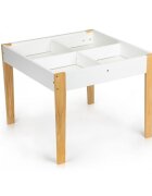 Ecotoys Set de masa cu doua scaune pentru copii OTI43