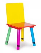 Ecotoys Set de masa cu doua scaune pentru copii ZKB-10