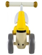 Ecotoys Tricicleta copii fara pedale LB1603 Galben varsta 1-3 ani scaun confortabil si moale roti duble fata functie de blocare a ghidonului sarcina maxima admisa 20 kg