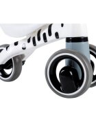 Ecotoys Tricicleta copii fara pedale Zebra LB1603 varsta 1-3 ani scaun confortabil si moale roti duble fata functie de blocare a ghidonului sarcina maxima admisa 20 kg