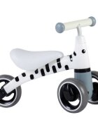 Ecotoys Tricicleta copii fara pedale Zebra LB1603 varsta 1-3 ani scaun confortabil si moale roti duble fata functie de blocare a ghidonului sarcina maxima admisa 20 kg