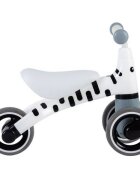 Ecotoys Tricicleta copii fara pedale Zebra LB1603 varsta 1-3 ani scaun confortabil si moale roti duble fata functie de blocare a ghidonului sarcina maxima admisa 20 kg