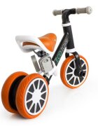 Ecotoys Tricicleta de echilibru 3 in 1 cu pedale pentru copii LC-V1322 Negru transformabila in bicicleta de echilibru inaltime reglabila roti din spuma EVA sarcina maxima admisa 30 de kg