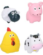 Eddy Toys Set 4 jucarii de baie animale ferma