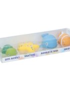 Eddy Toys Set 4 jucarii de baie animale marine