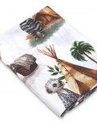EgaKids Scutec din bumbac 120x120cm Baby Safari
