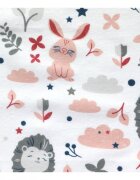 EgaKids Scutec din finet 70x80 cm model Pink Rabbit