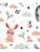 EgaKids Scutec din finet 70x80 cm model Pink Rabbit