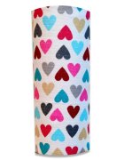 EgaKids Scutec din muselina 70x80 cm Tetra model Inimi Colorate