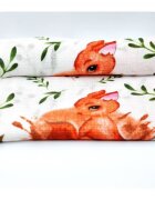 EgaKids Scutec din muselina 70x80 cm Tetra model Squirrel and leaf