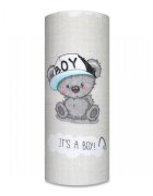 EgaKids Scutec din muselina tetra 70x80 cm model Grey Boy