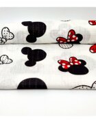 EgaKids Scutec din muselina tetra 70x80 cm model Minnie Mouse