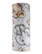 EgaKids Scutec din muselina tetra 70x80 cm model Safari Grey