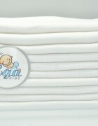 EgaKids Scutec din muselina tetra 70x80cm model CH-536 Lux White