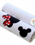 EgaKids Set 2 scutece din bumbac 60x80 cm model Minnie Mouse