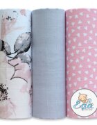 EgaKids Set 3 scutece din bumbac 60x80 cm model No10
