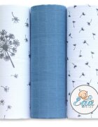 EgaKids Set 3 scutece din bumbac 60x80 cm model No26