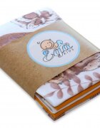 EgaKids Set 5 batistute din bumbac pentru copii 38x38 cm Owl