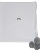 EKO Paturica din bambus 80x80 cm white