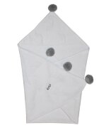 EKO Paturica din bambus 80x80 cm white