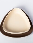 Ekoala Set 2 farfurii BIOplastic WhiteBrown