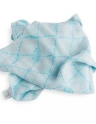 Ekoala Set Swaddle si suport de prindere baveta blue