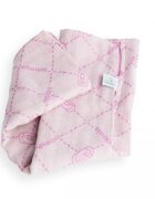 Ekoala Set Swaddle si suport de prindere baveta purple