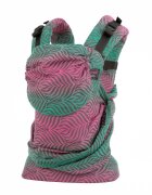 Emeibaby Marsupiu Organic Toddler Leaves Rainbow