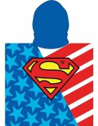 EPLUSM Poncho cu gluga Superman 55x110 cm EPMSUP5246275