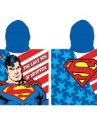 EPLUSM Poncho cu gluga Superman 55x110 cm EPMSUP5246275