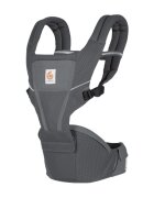 Ergobaby Marsupiu Alta Hip 4 luni-4 ani Graphite Grey 5.5-20.4 kg