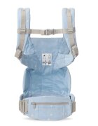 Ergobaby Marsupiu Omni Deluxe Cotton Serene Blue Flowers