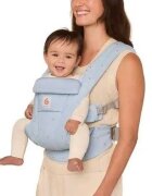 Ergobaby Marsupiu Omni Deluxe Cotton Serene Blue Flowers