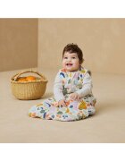 ErgoPouch Sac de dormit Jersey Multicolor 3-12 luni 6-10 kg 2.5 Tog bumbac organic fermoar bidirectional lavabil la masina croiala slim fit certificat non-toxic premiat in Australia