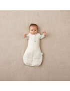 ErgoPouch Sistem de infasat si sac de dormit 2 in 1 Bej 6-12 luni 8-10 kg 2.5 Tog bumbac organic fermoar bidirectional transformabil lavabil la masina certificat non-toxic premiat in Australia