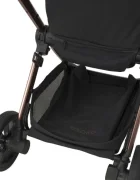 Espiro Carucior 2 in 1 pentru copii Code Elegant Navy 0-22 kg landou pliabil complet plat si carucior sport cu pliere automata