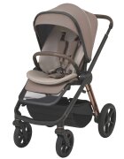 Espiro Carucior 2 in 1 pentru copii Miloo 2.0 Tasty cappuccino 0-22 kg cu toate accesoriile incluse
