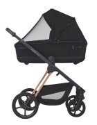 Espiro Carucior 2 in 1 pentru copii Miloo Negru 0-22 kg premium sezut reversibil maner telescopic accesorii incluse
