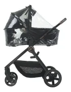 Espiro Carucior 2 in 1 pentru copii Only Gri 0-22 kg premium reversibil maner telescopic accesorii incluse