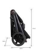 Espiro Carucior 2 in 1 pentru copii Only Stylish Black cu toate accesoriile incluse